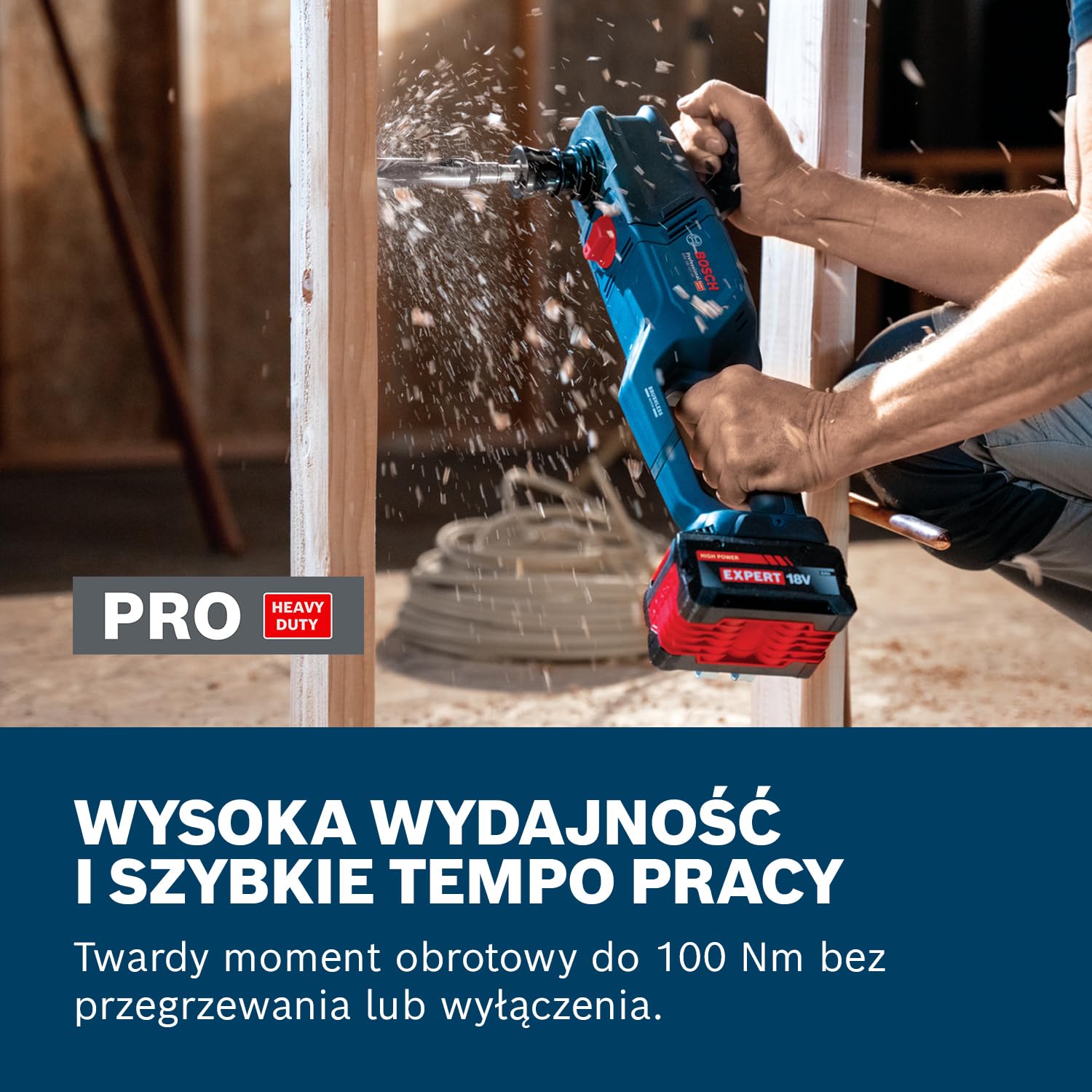 Bosch Professional 18V System Akumulatorowa wiertarko-wkrętarka kątowa GRD 18V-127 HX