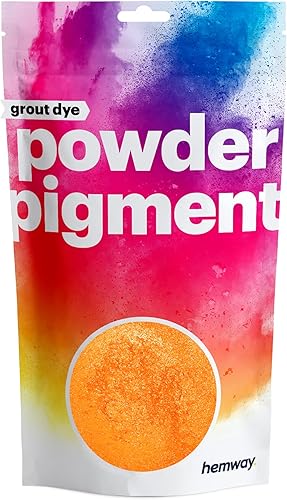 Miniatura 34 de Hemway Tinte de cemento en polvo, pigmento de hormigón, color de mortero apuntando en polvo, tonificador de ladrillo