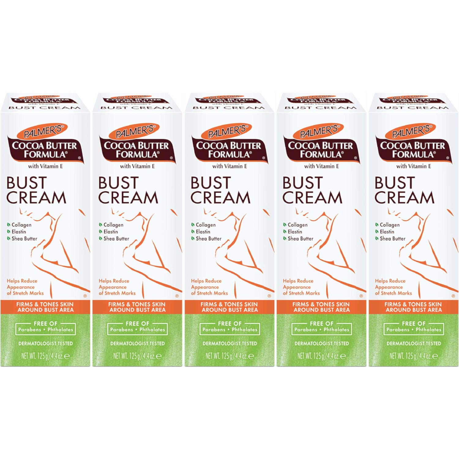 Palmer Manteca de Cacao Fórmula del pecho Crema 4,40 oz