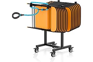 Folding Chair Rack: Compact Storage Solution for 12 Chairs