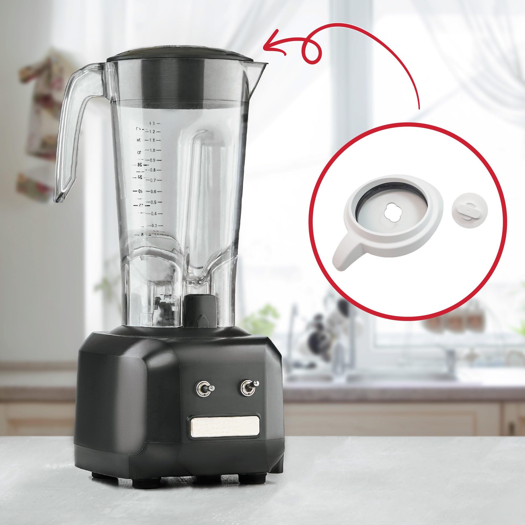 Couvercle bol SS-1530000889 pour Blender - Mixeur MOULINEX SOUP & CO, SOUP & PLUS