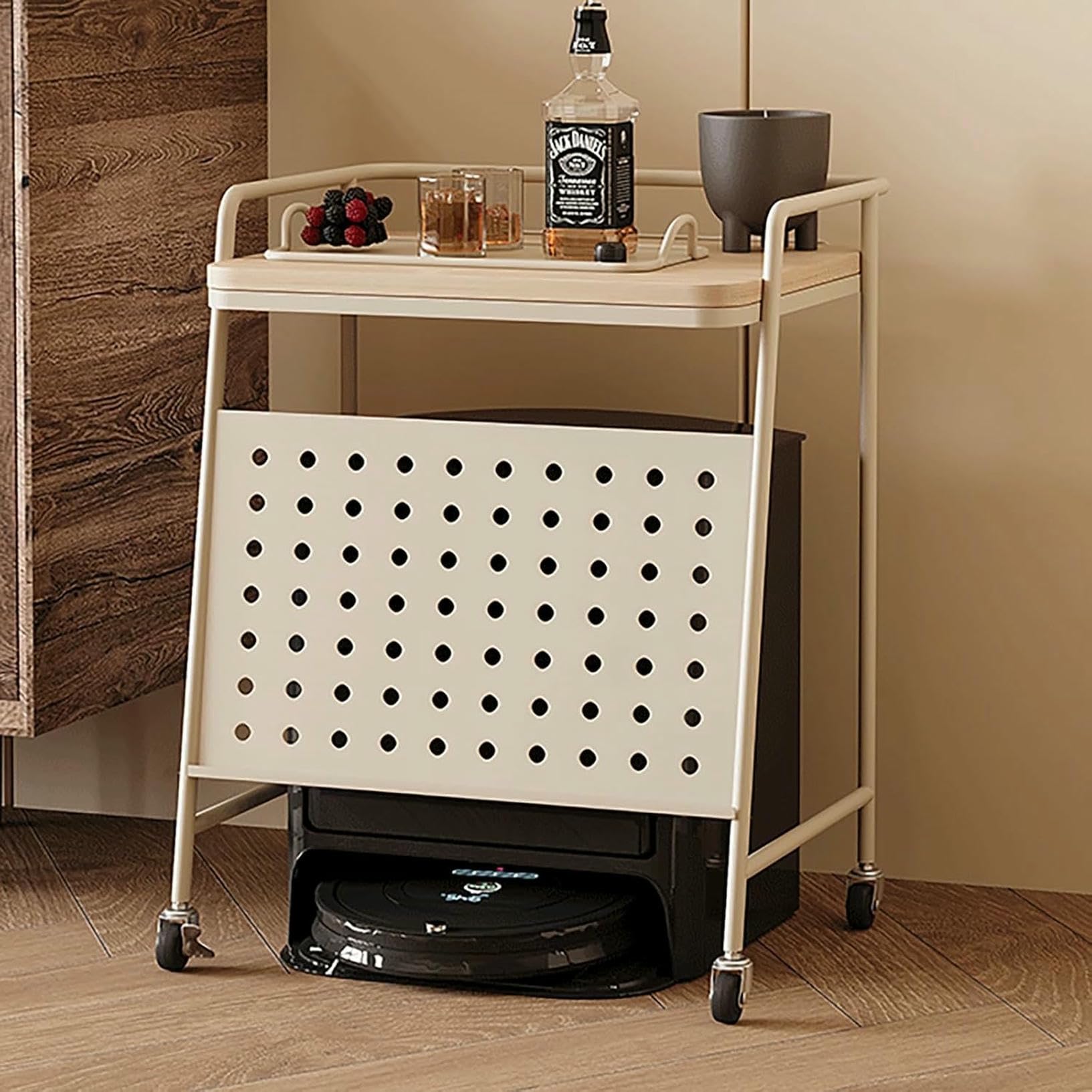 Table de chevet pour aspirateur robot idéale pour salon et chambre