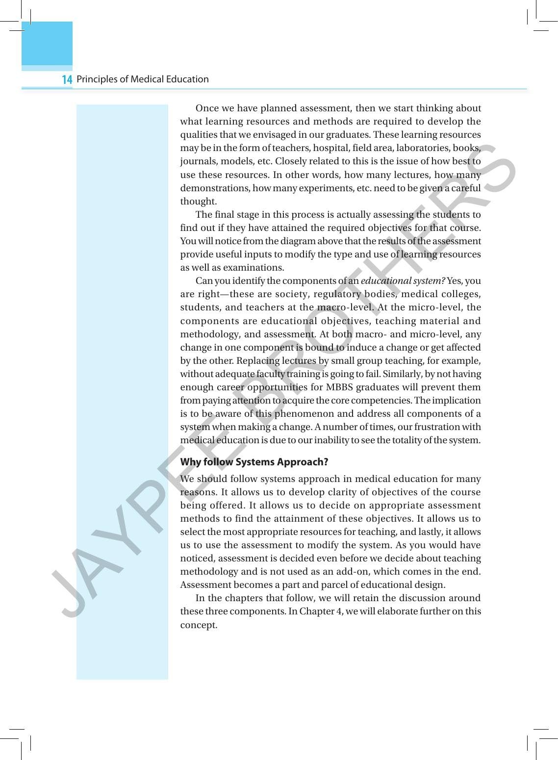 Principles of Medical Education 4