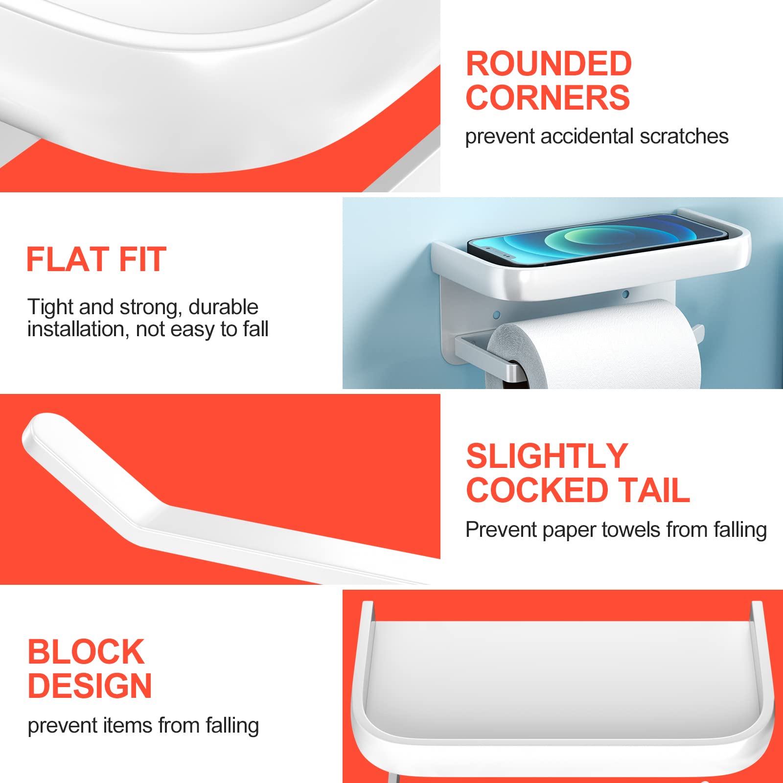 Ohne Bohren Villeroy & Boch Elements - Tender Toilettenpapierhalter Ohne Deckel, Klopapierhalter Für Wandmontage, Klorollenhalter Aus Zink, WC-Papierhalter Rund, Chrom Toilettenpapierhalter Selbstklebend