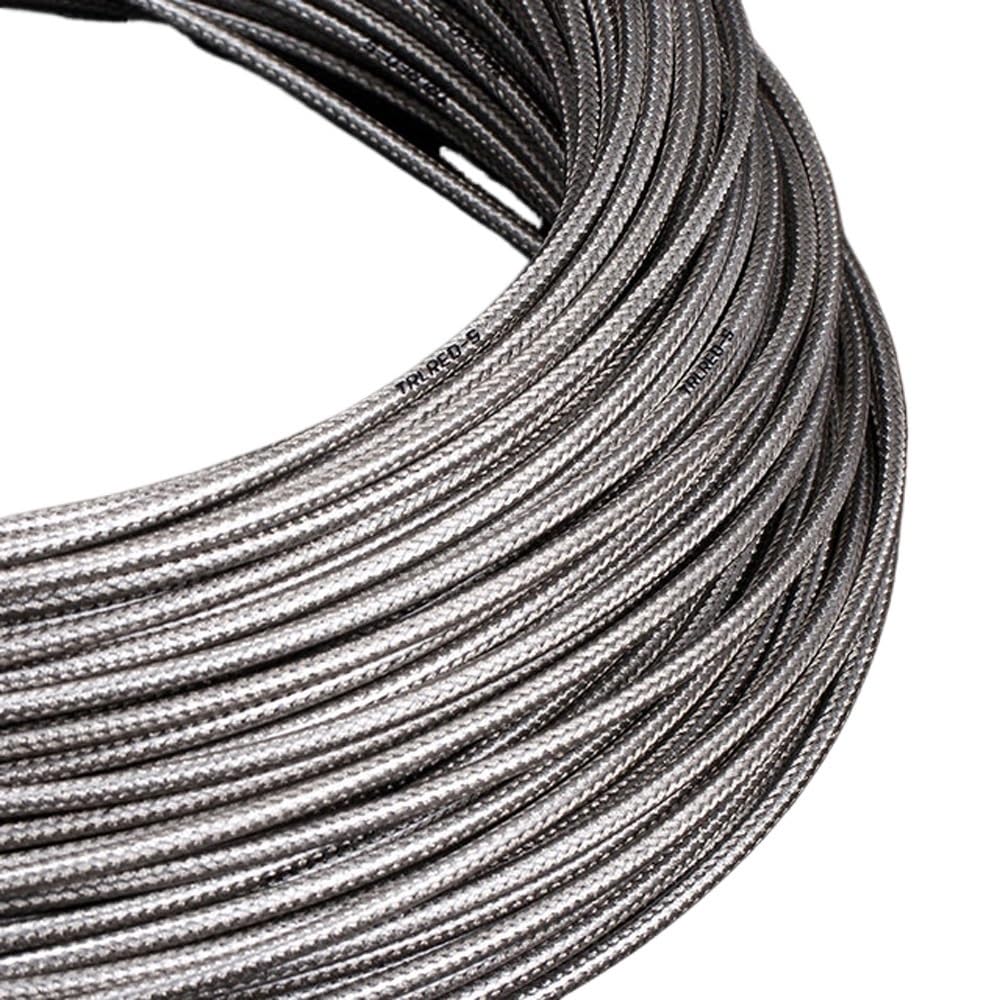 Cqahdsevf Brake Titanium Bicycle Brake Line, Steel Weaving Bicycle Brake Shift Cable Housing 3.0M 5Mm Multicolor For Mtb Road Bike(Brake Titanium)