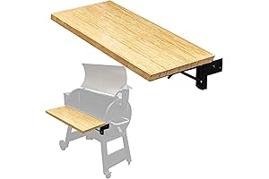 Traeger 575 Accessories - 26 x 12 Wood Folding Grill Shelf