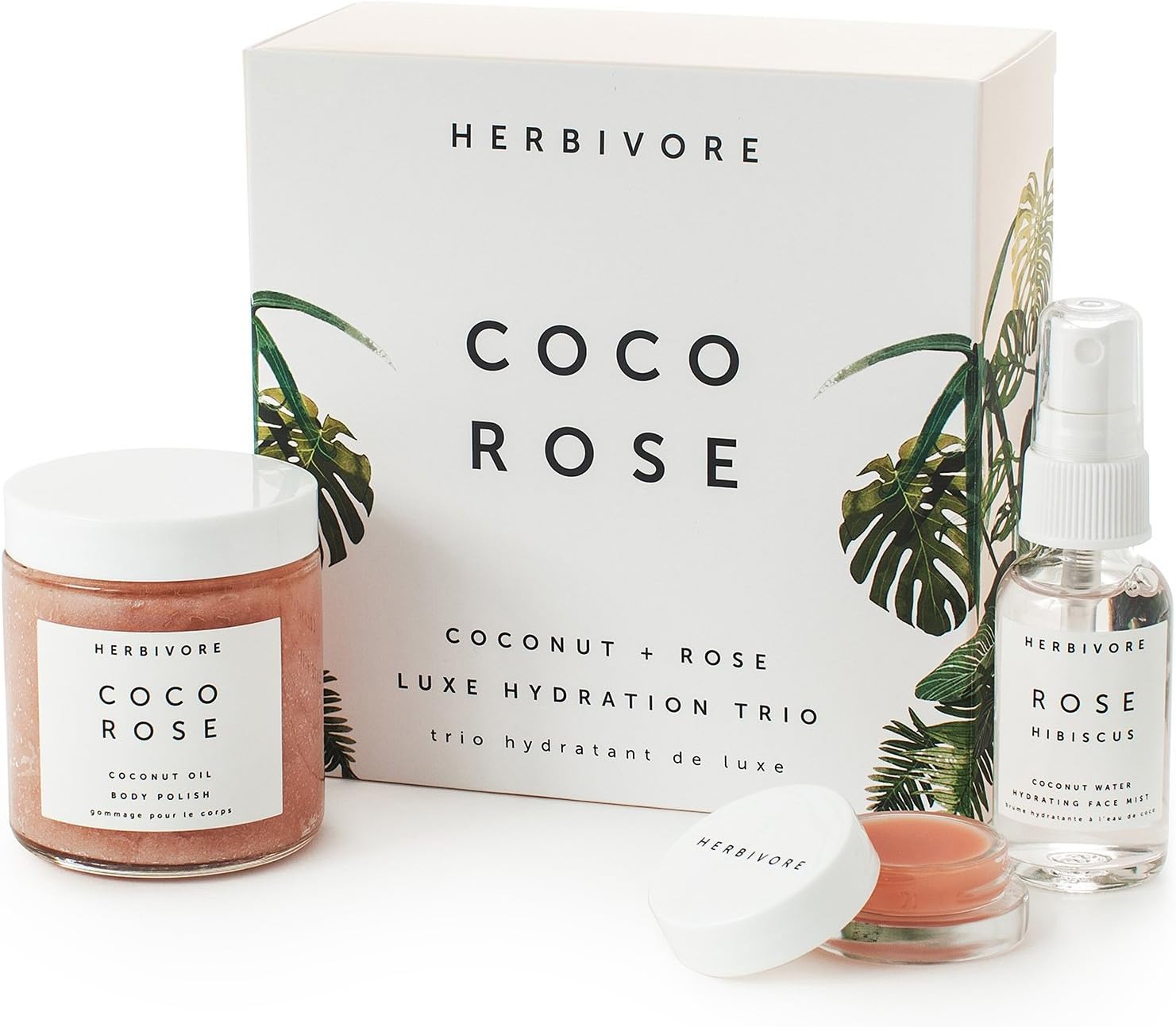 Herbivore - Natural Coco Rose Luxe Hydration Trio | Truly Natural, Clean Beauty