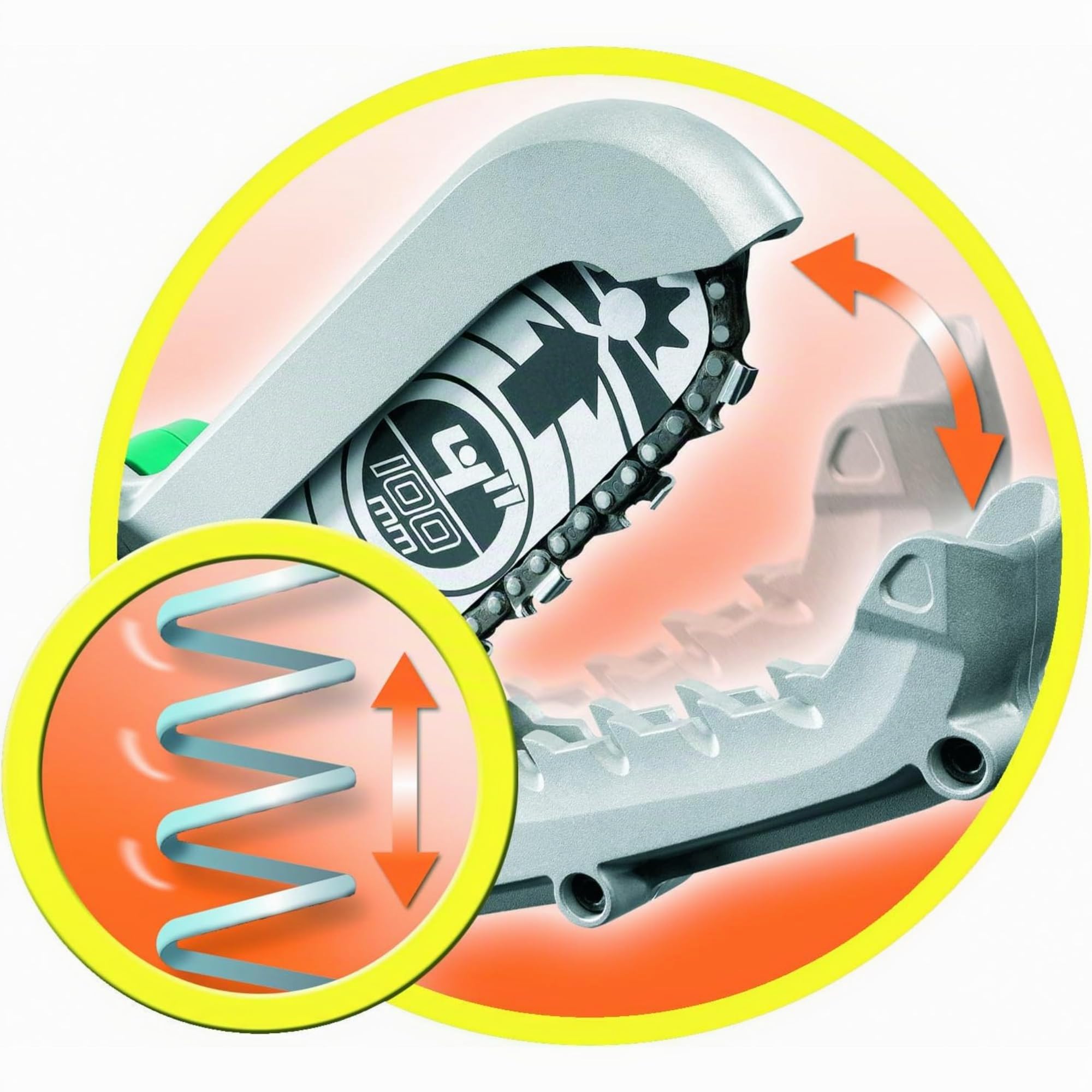Black & Decker GK1000 Coupe-branches Alligator 550 W