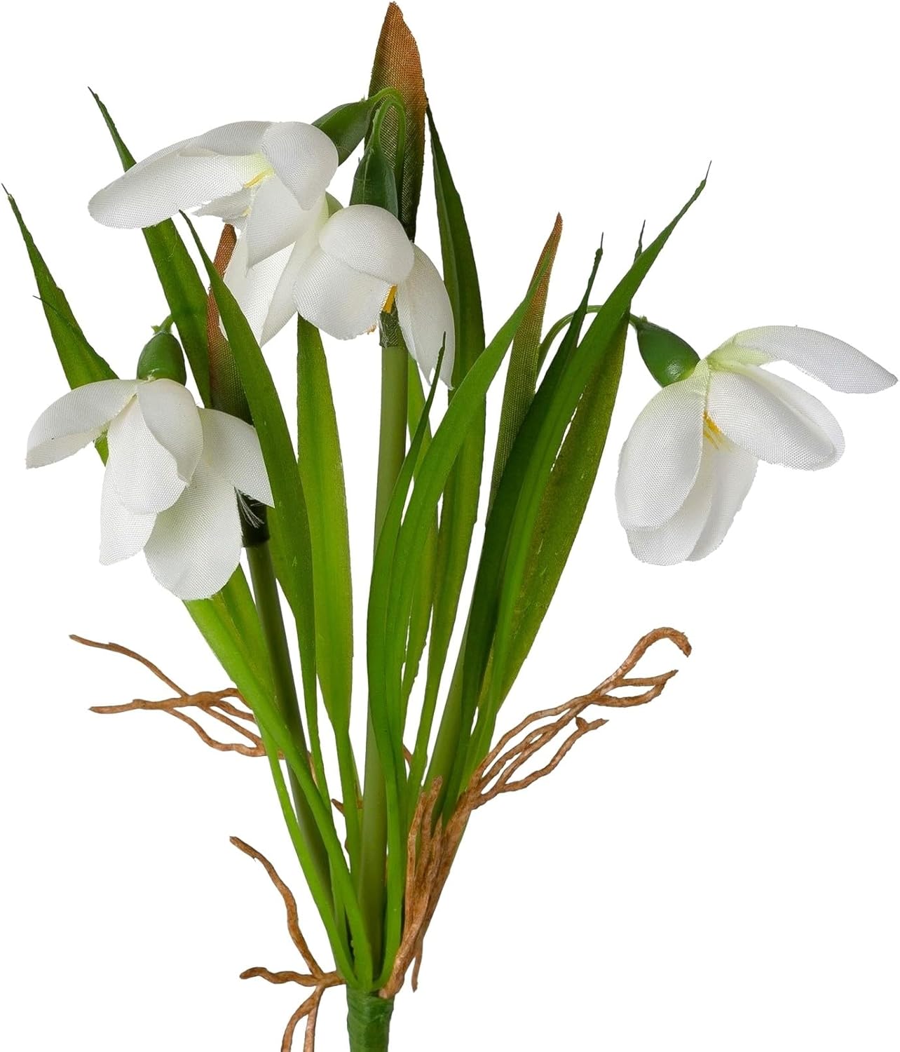 Artificial Flowers Snowdrops 21 cm White Artificial Spring Flowers Lily of the Valley Spring Decoration