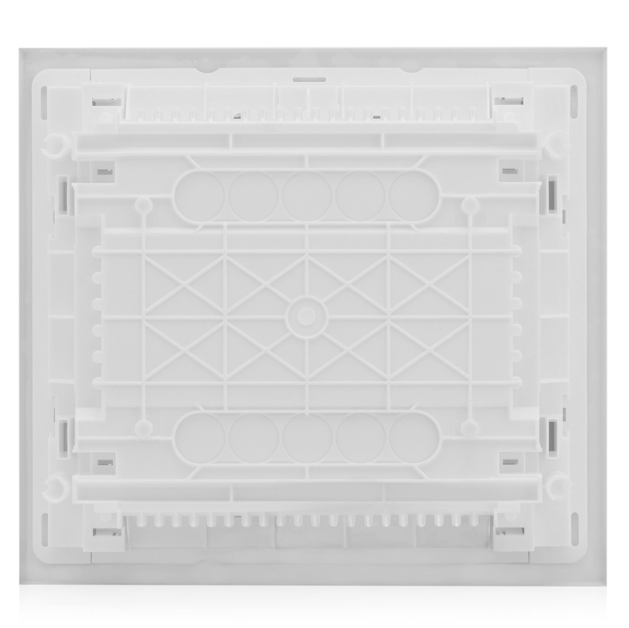 Intratec répartiteur de communication encastré, IP40 – Boîtier multimédia pour maison entièrement connectée, série DIXBOX-XT armoire de distribution pour systèmes multimédias, 317 x 346 x 92 mm, blanc