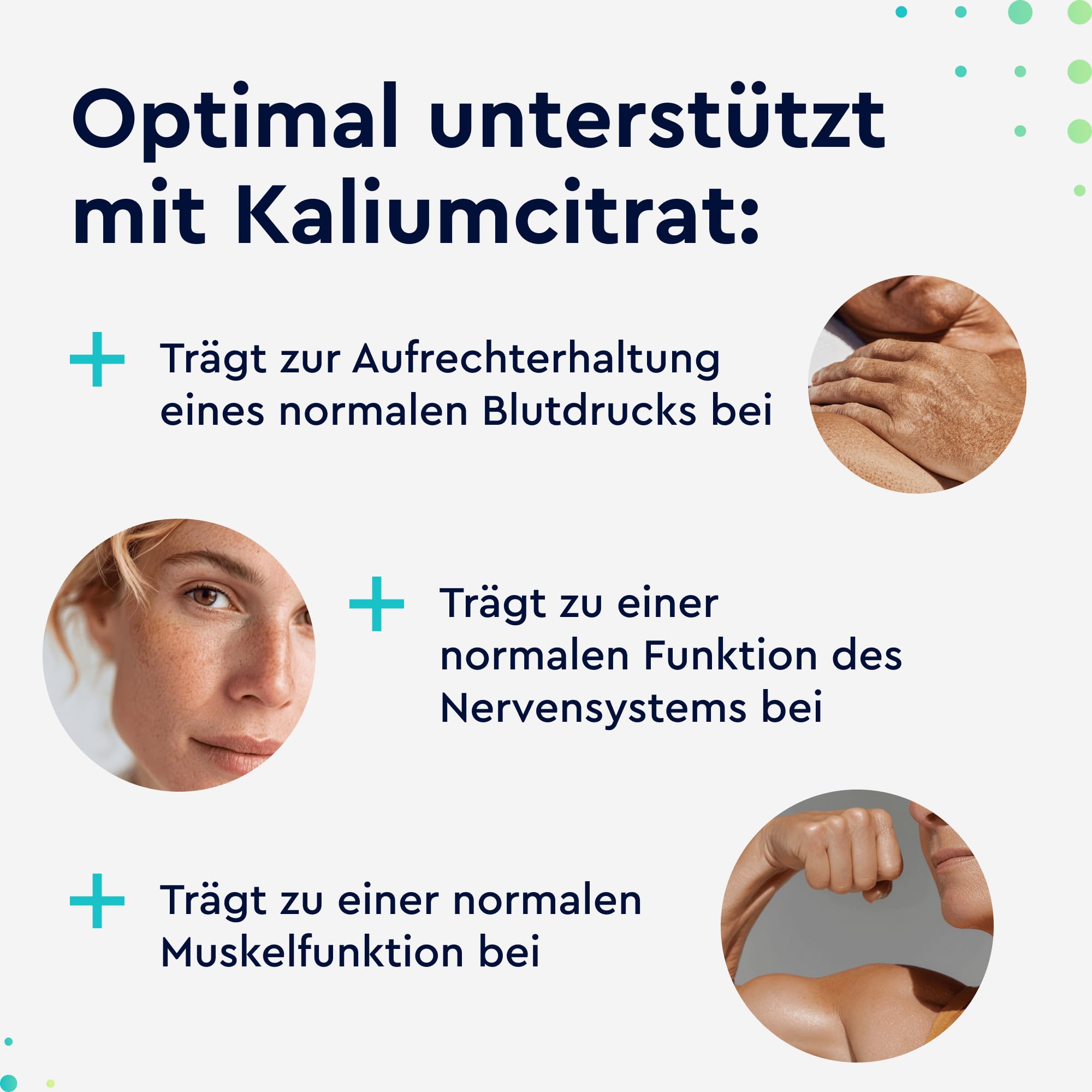 Kalium 270 Kapseln (+4 Monate) - 800mg elementares Kaliumcitrat hochdosiert - für Blutdruck, Muskelfunktion und Nervensystem * - vegan, laborgeprüft & ohne Zusätze - in Deutschland entwickelt