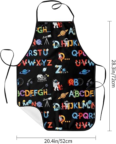 Miniatura 4 de Delantal de cocina para adolescentes, niños y niñas, resistente al agua, delantal de cocina para restaurante y hogar