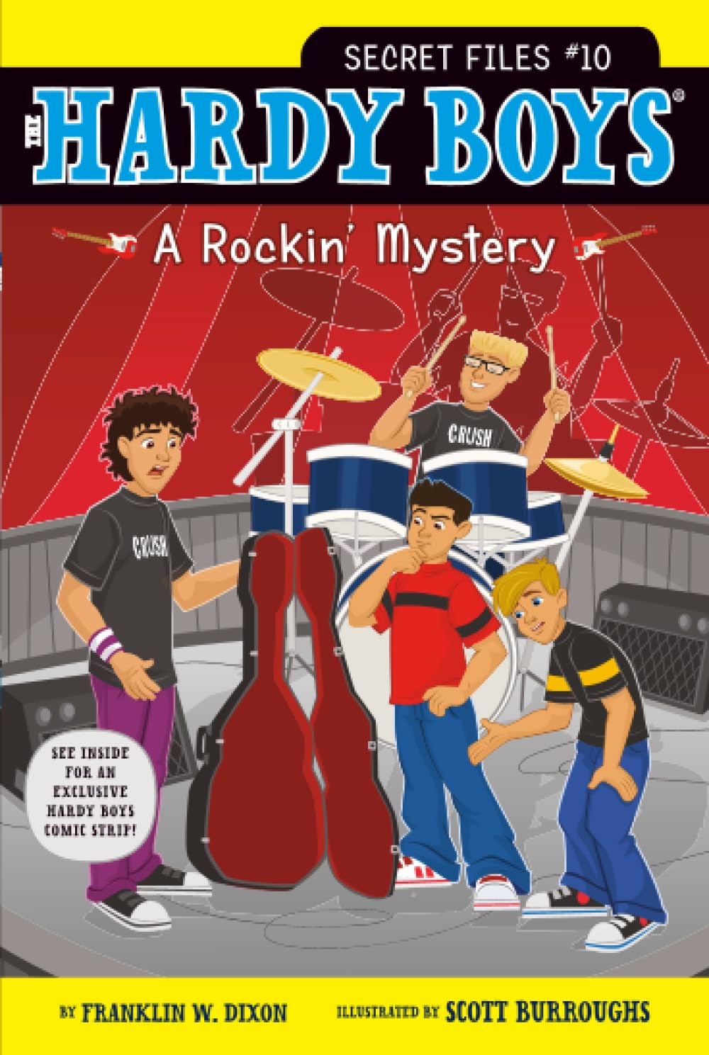 A Rockin' Mystery: Volume 10 (Hardy Boys: The Secret Files)