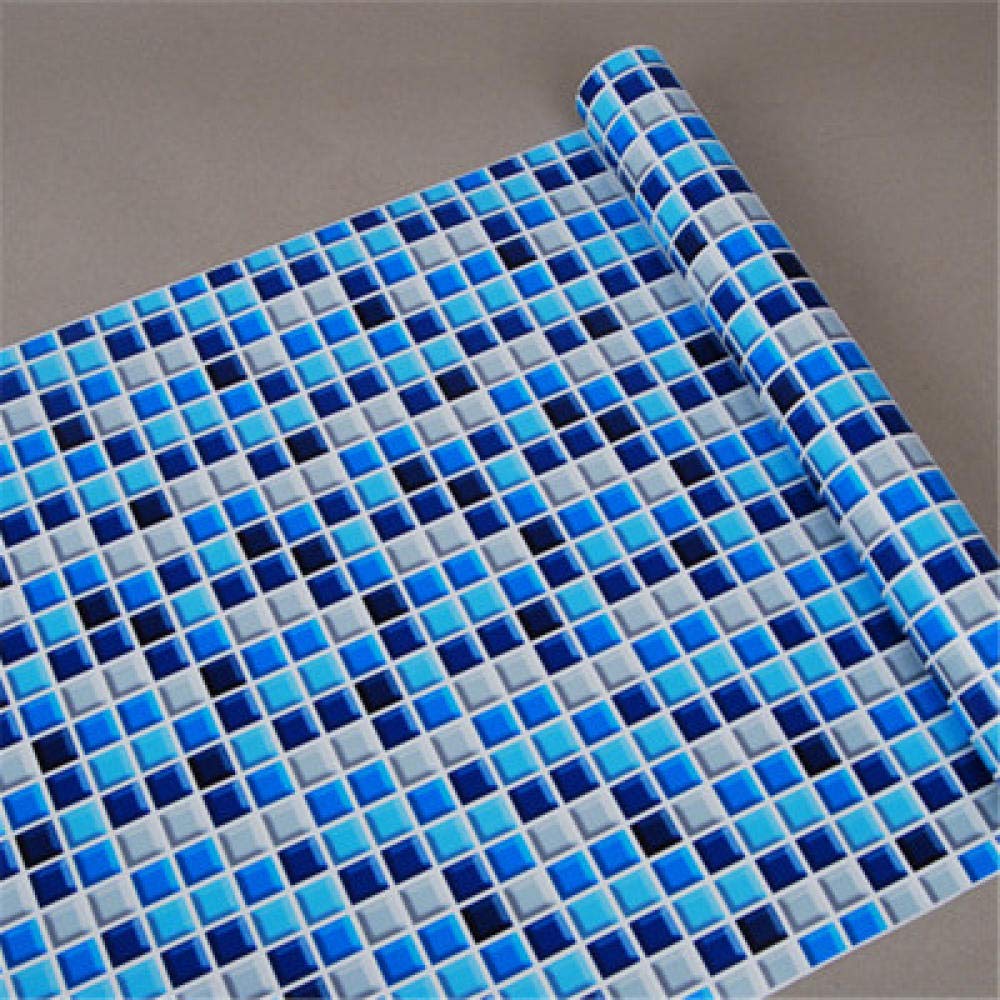 Adesivi Impermeabili Per Mobili Piastrelle In Pvc Carta Da Parati Bagno Toilette Piscina Adesivi Impermeabili Cucina Adesivi Murali Antiolio Fai Da Te Autoadesivo Decorazioni Per La Casa 45 Cm