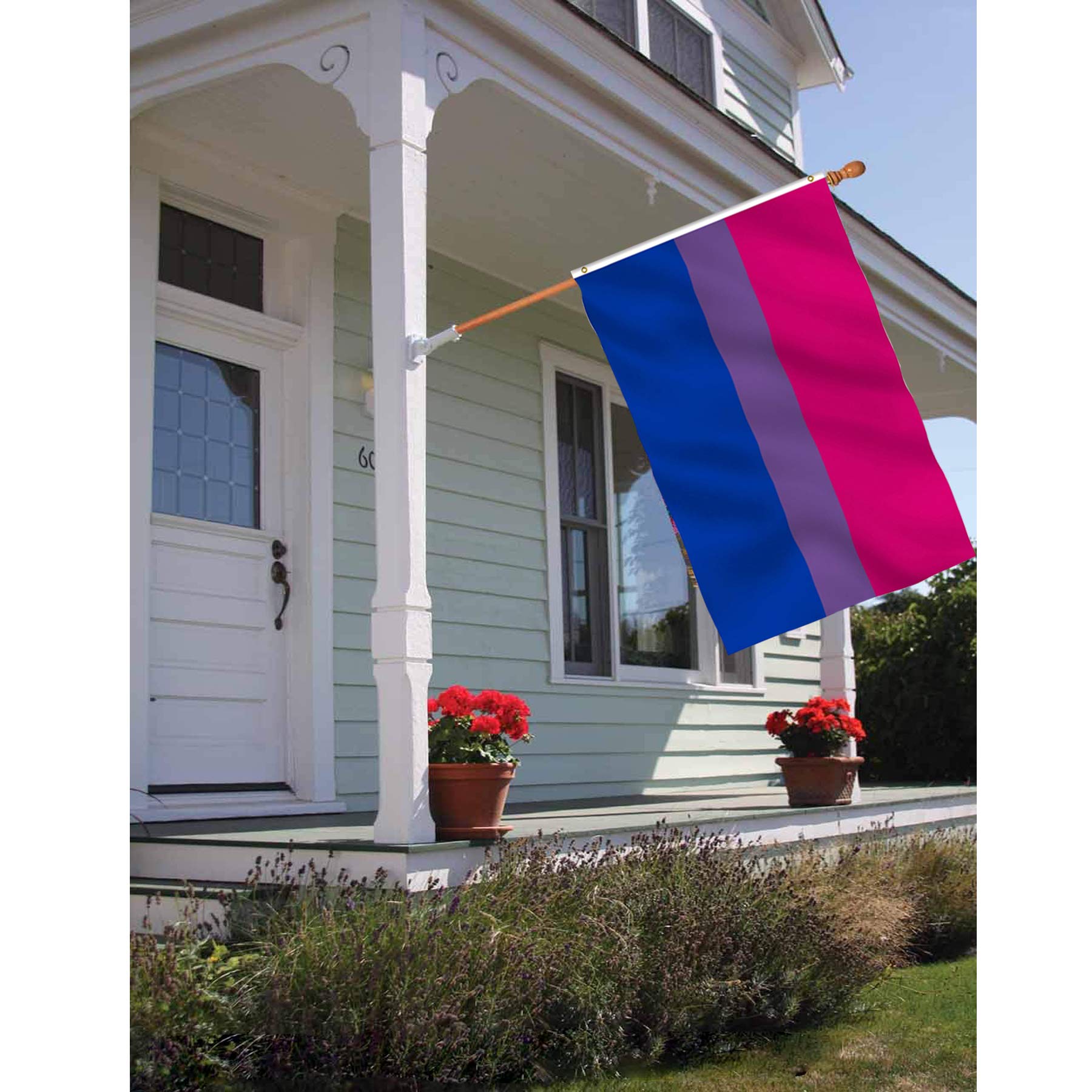 Écharpe Longue Fierté Lesbienne - Soie/polyester Imprimé - 3.1x46.9 Pouces (7.9x119cm) - Accessoire Mode Et Symbole