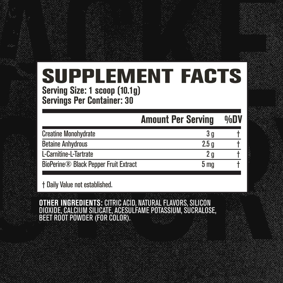 l carnitine jacked nutrition Bolt Liquid L-Carnitine 3000mg
