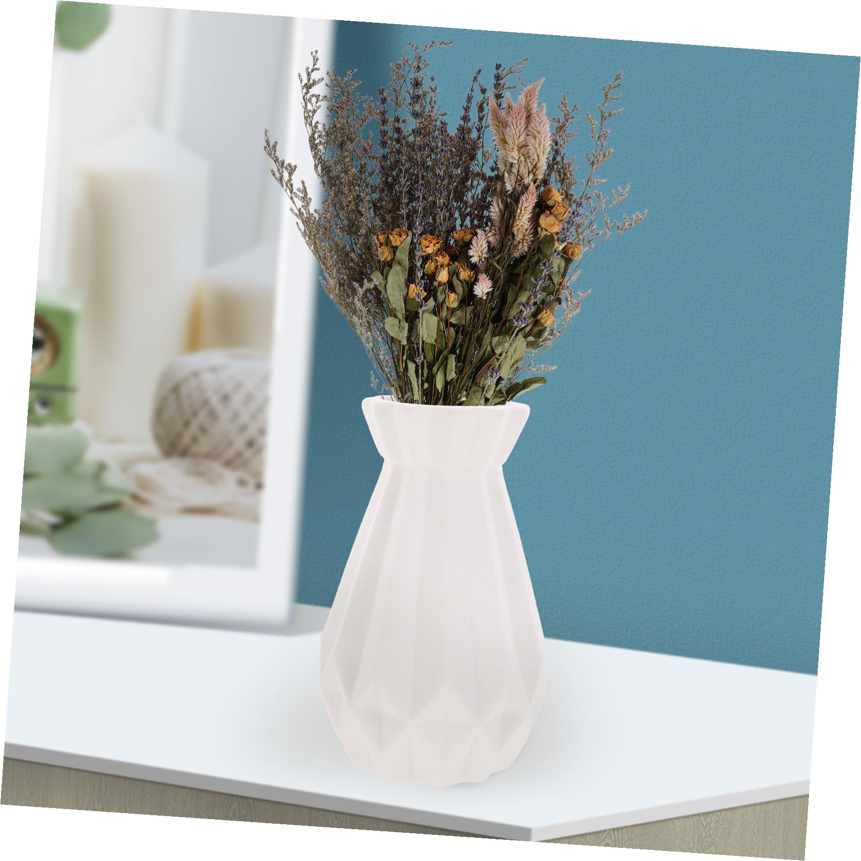 BESPORTBLE Lavanda Natural Flores Decorativas y Ramo de Rosas Secas de Plantas Secas para Decoración Rústica para Hoteles y Eventos Obsequios