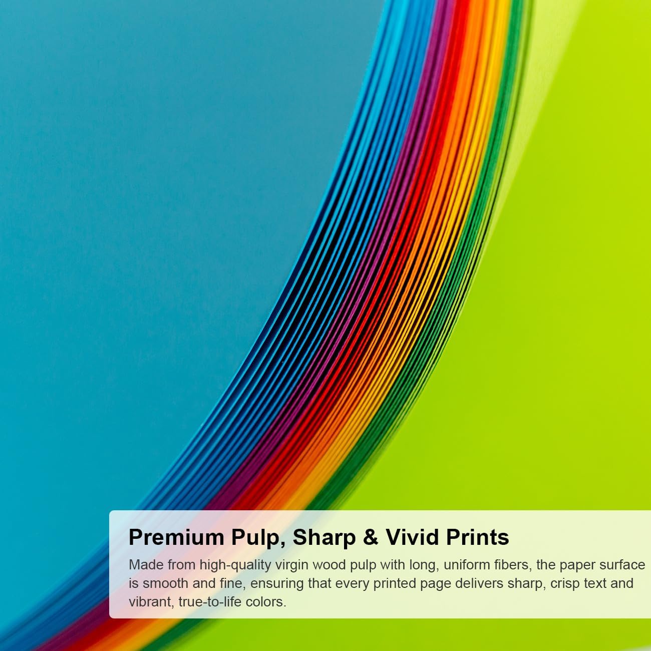 300 Sheets Colored Paper - Multi-Color Copy Paper, 8.5" x 11", 20 lb image 4