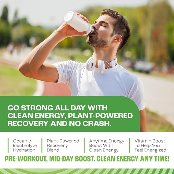 Zahler Mantra Go, The Pre-Workout Energy Booster Supplement, Tropical Berry Flavored, 30 Servings.