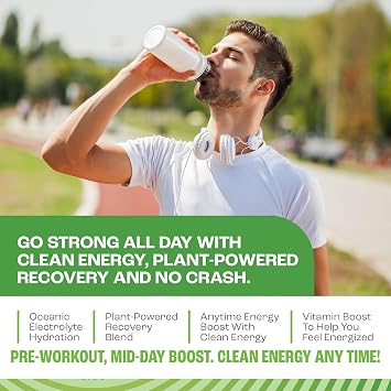 Zahler Mantra Go, The Pre-Workout Energy Booster Supplement, Tropical Berry Flavored, 30 Servings.