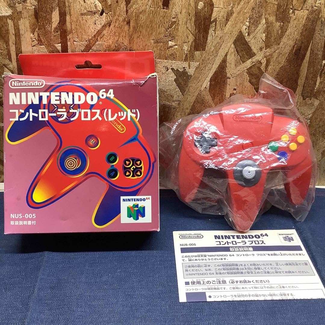 Amazon.co.jp: Sあ709ニンテンドー64 コントローラーブロス レッド