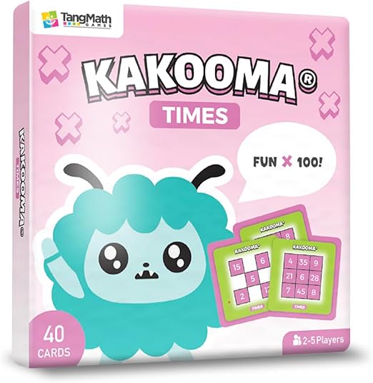 Kakooma Times – Multiplication & Division Puzzle Game – Boost Fact Fluency & Accuracy – Grades 3-6 Math Fun