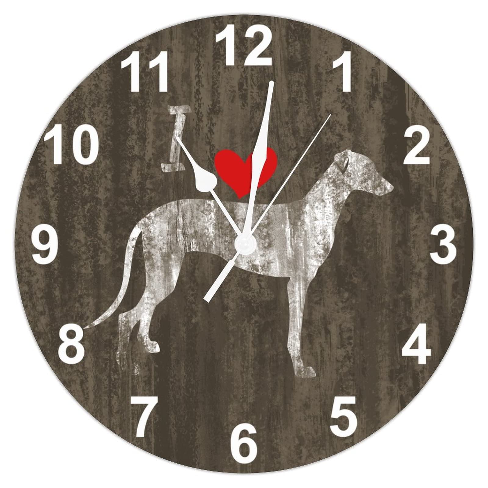 新品】GREYHOUND グレイハウンド 内照明掛け時計 アメリカン雑貨