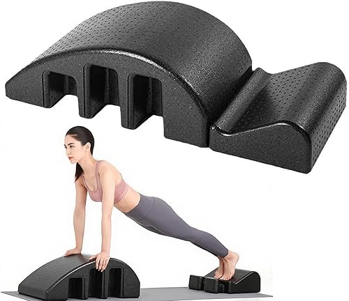 Barril de arco corrector de columna vertebral de Pilates para flexibilidad de espalda, fuerza central y soporte de postura, espuma de pilates