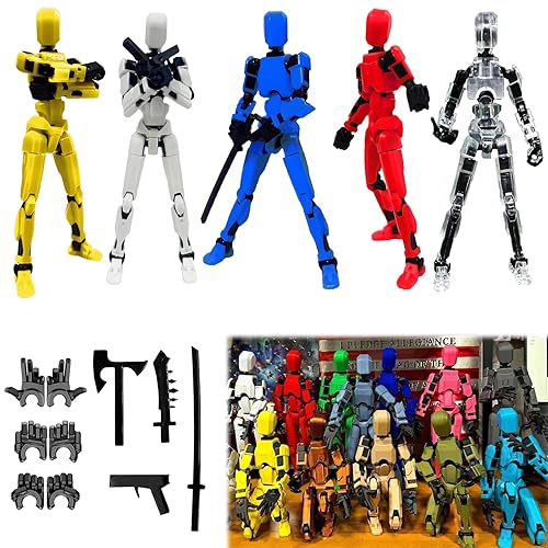 2026 New Assembly Completed-Titan 13 Action Figure,Dummy Robot 13 Action
