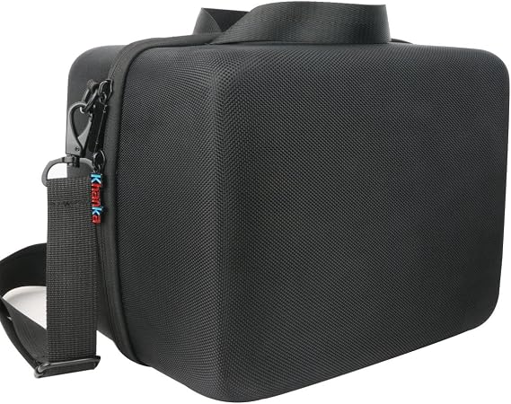 khanka Hard Travel Carrying Case for Sony PlayStation PS VR2 Glasses | EVA Hard Shell, Mesh Pocket Accessory Storage, Travel-Ready Gaming Storage, Secure Custom Fit, Protective Case Only