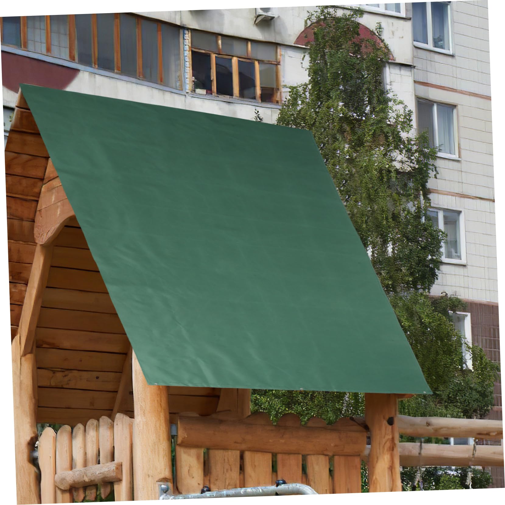 Housse de Protection pour Balancelle de Patio Extérieur Oxford Vert