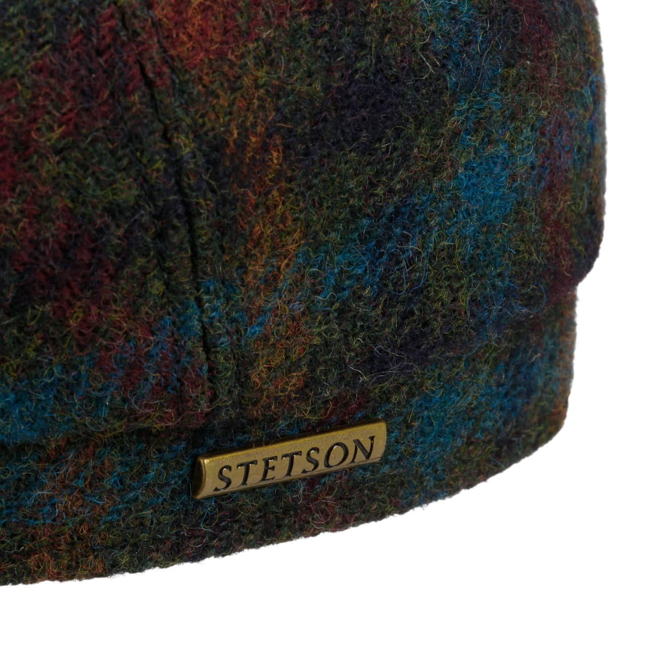 Stetson Hatteras Haworth Wool płaska czapka z daszkiem czapka balonowa męska – Made in The EU z daszkiem, na jesień, zimę, jesień i zimę