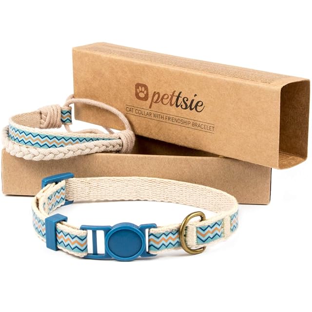 Pettsie Collar de Gatito Breakaway Pulsera de Seguridad y Amistad para ti