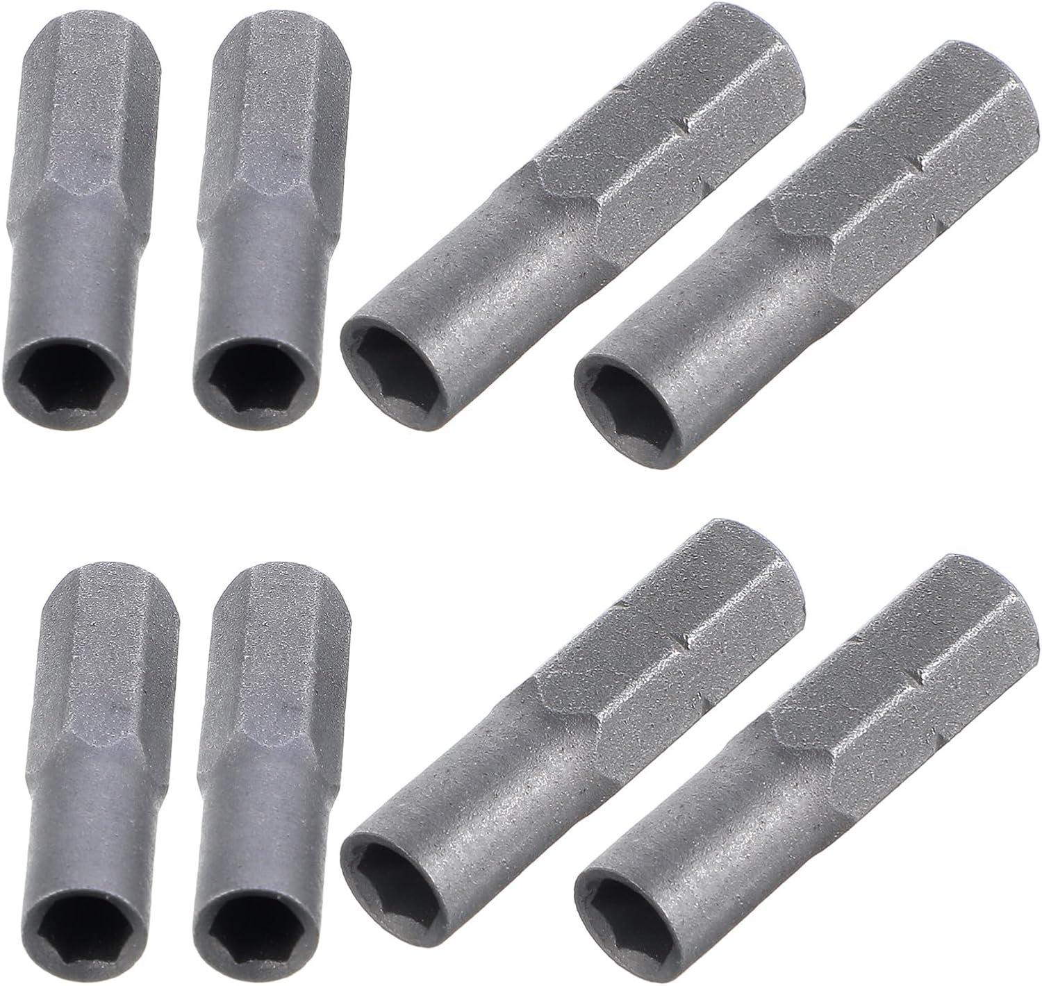 8 Pcs Bit Adapter, 1/4 Hex to 4mm Socket, Screw Driver Bit