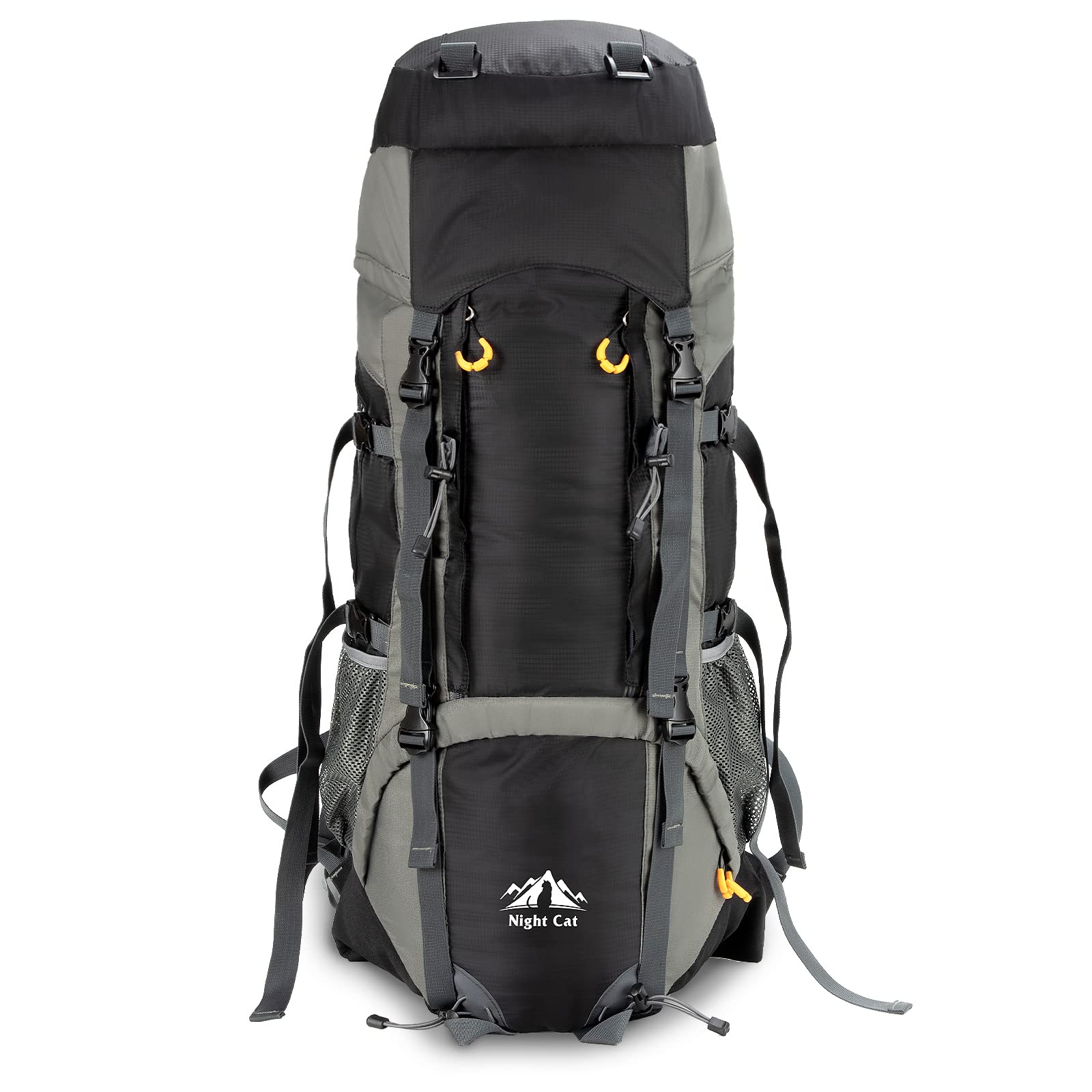 Night Cat 70L 90L Zaini da Hiking Trekking Zaino da Campeggio per Gli Uomini Donne di Arrampicata Ciclismo Viaggio Escursionismo