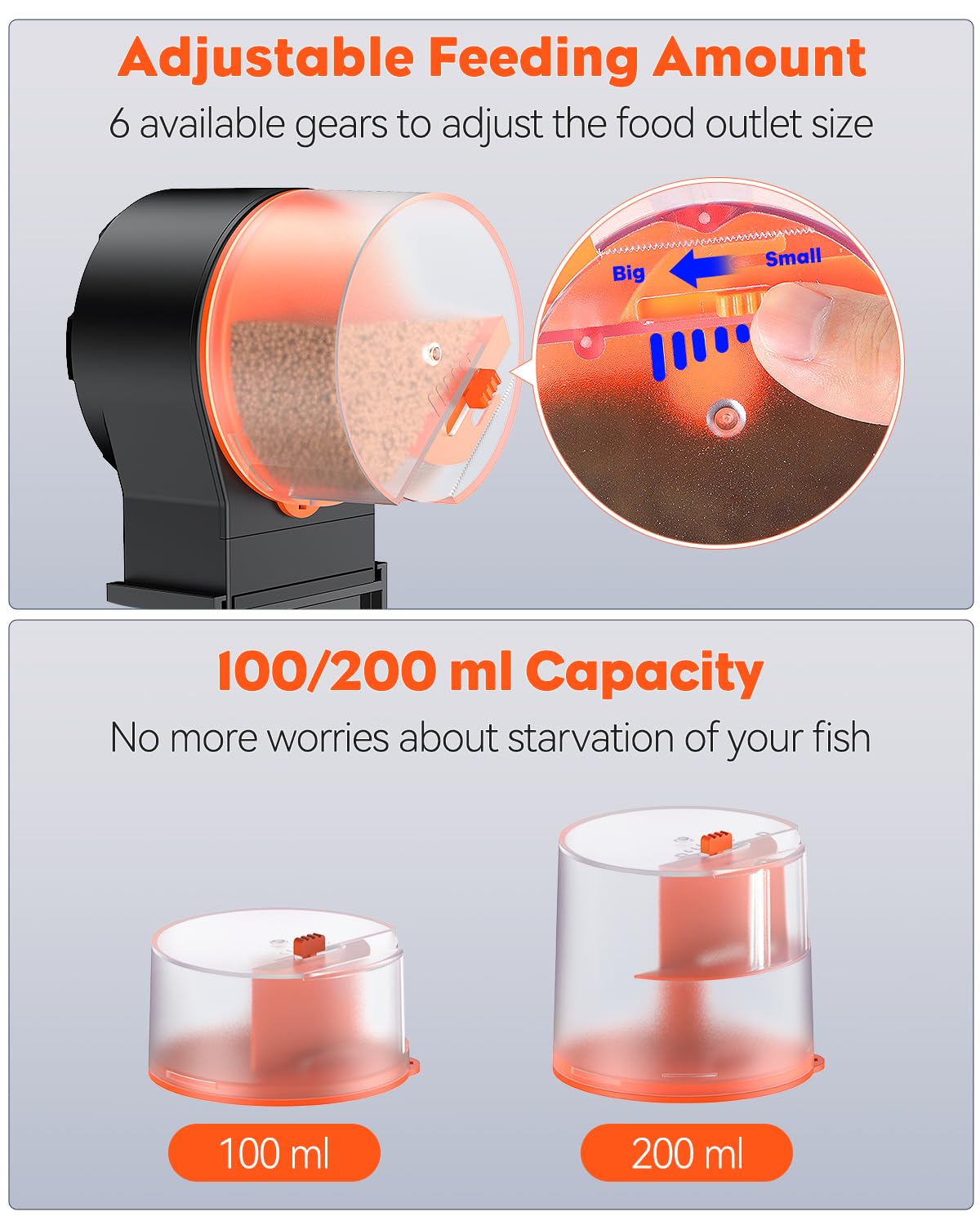 Snapklik.com : Pawfly Automatic Fish Feeder For Aquarium - Auto ...