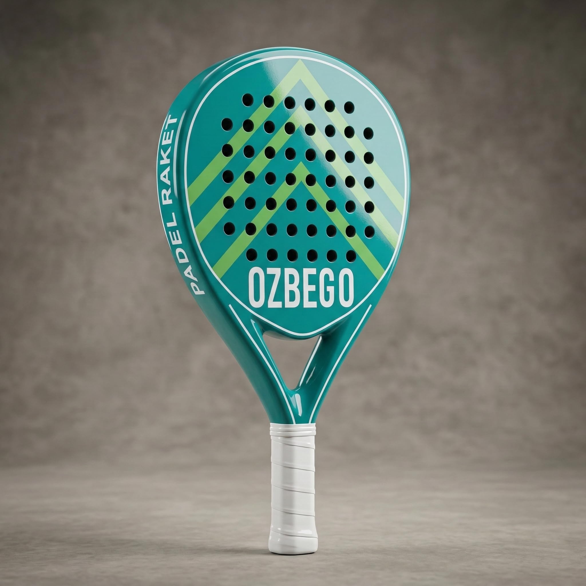 Set 2 Racchette da Padel in Fibra di Carbonio – Nero & Verde – Con Borsa, Overgrip e Accessori – Per Principianti e Avanzati