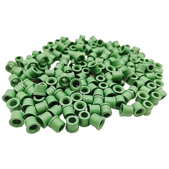 R134A استبدال الحشية المطاطية تكييف الهواء خرطوم شحن التبريد / مانيفولد الختم O-Ring Repair Kit ، مناسب لمحول R410A 1/4 "حشوات شحن المقرنة السريعة 100 / حزمة