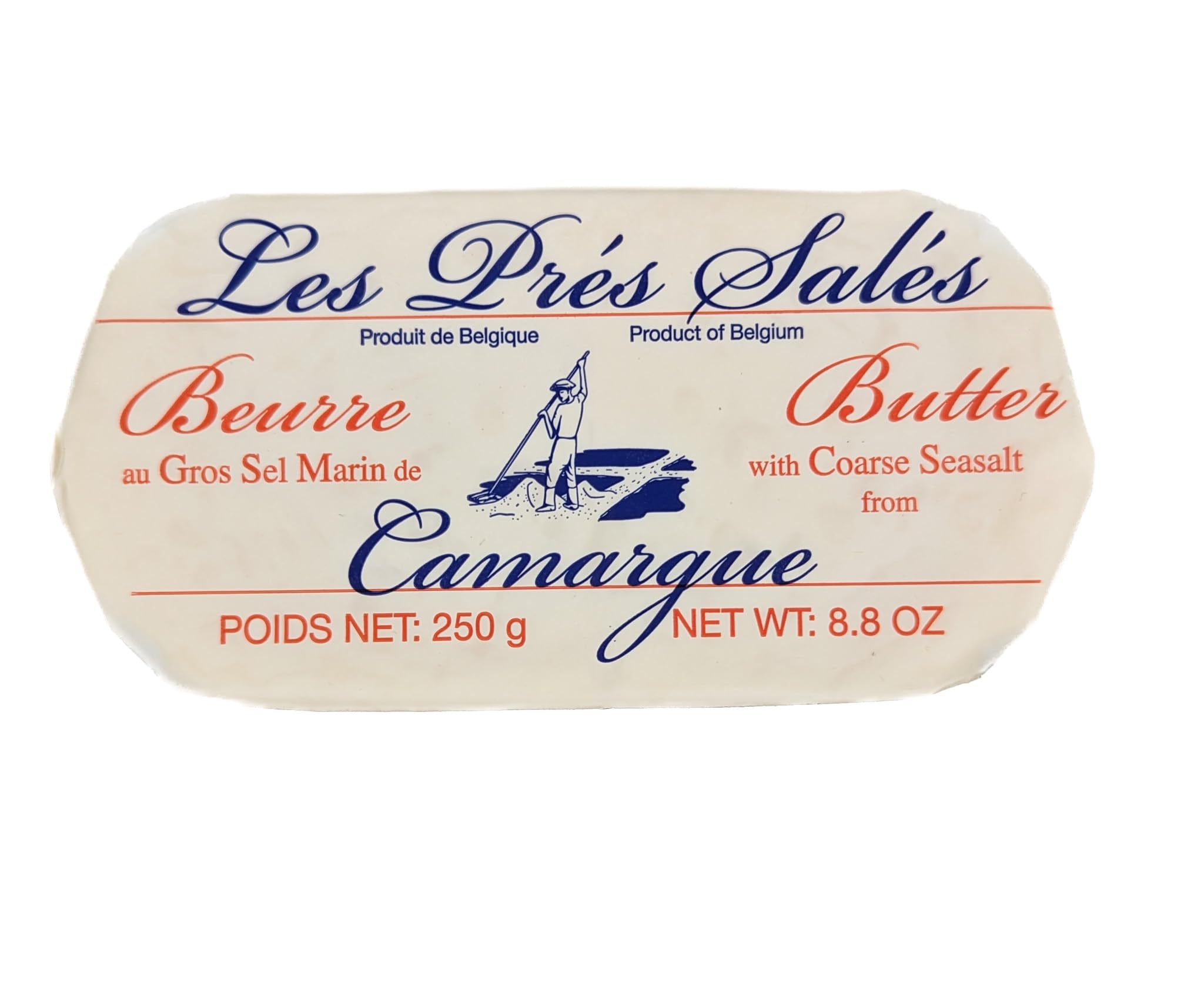 Butter with Coarse Sea Salt from Camargue 8 oz