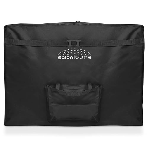 Miniatura 4 de Saloniture Mesa de masaje plegable portátil básica - Borgoña