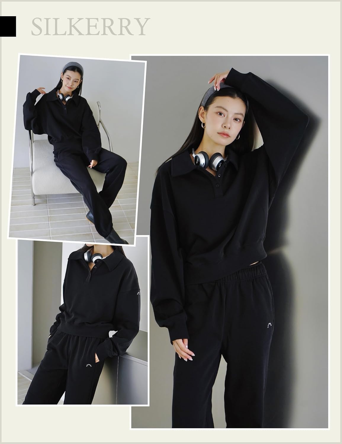 LilySilk Women Silk Terry Sweatpant Full Length Jogger Ladies Straight Leg Pants Elastic Cuffs for Casual Sports - Image 5