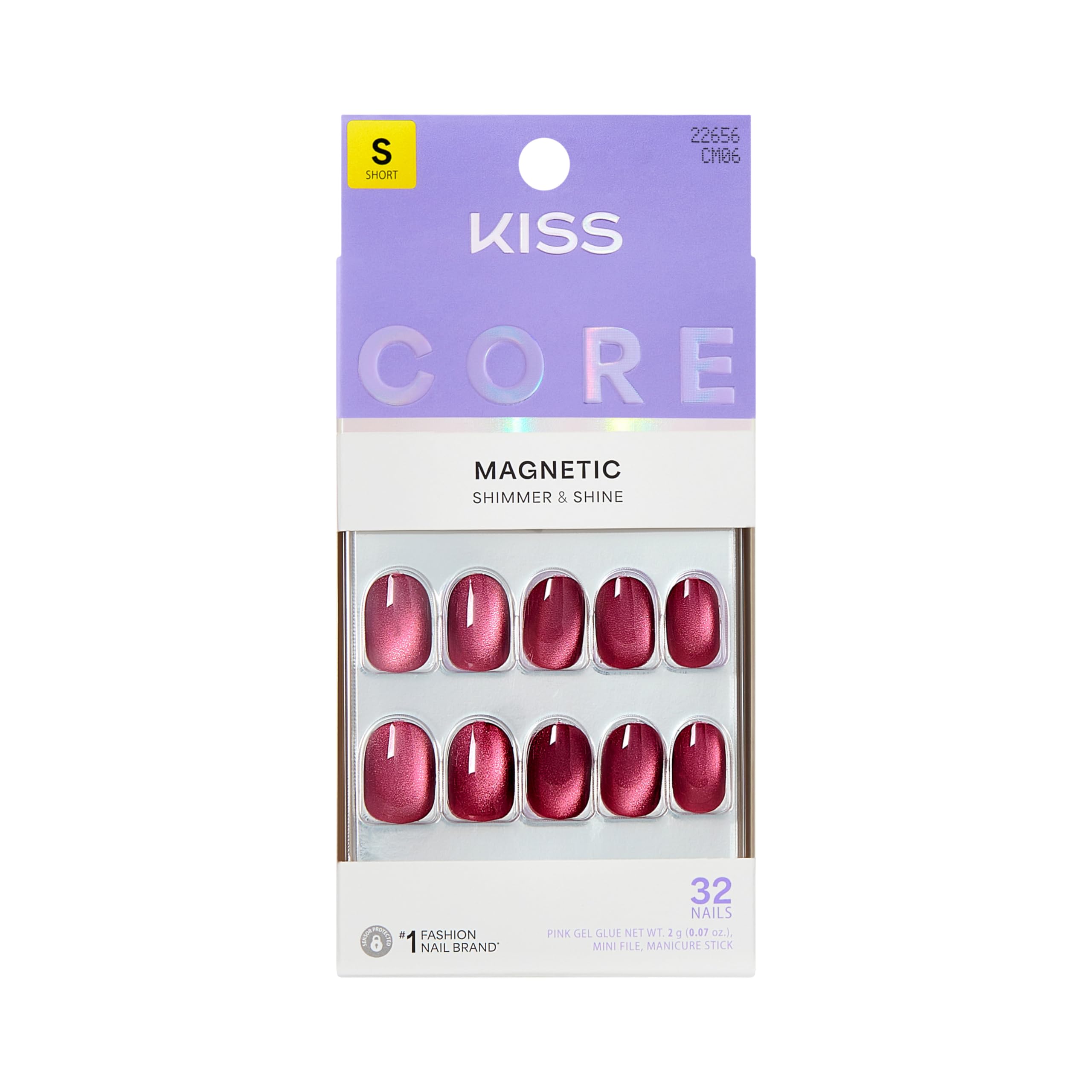 Kiss Core Magnetic Nails Flaming