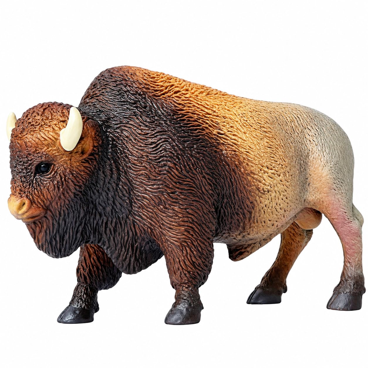Amazon.com: Gemini&Genius North American Brown Bison Figurine Wild