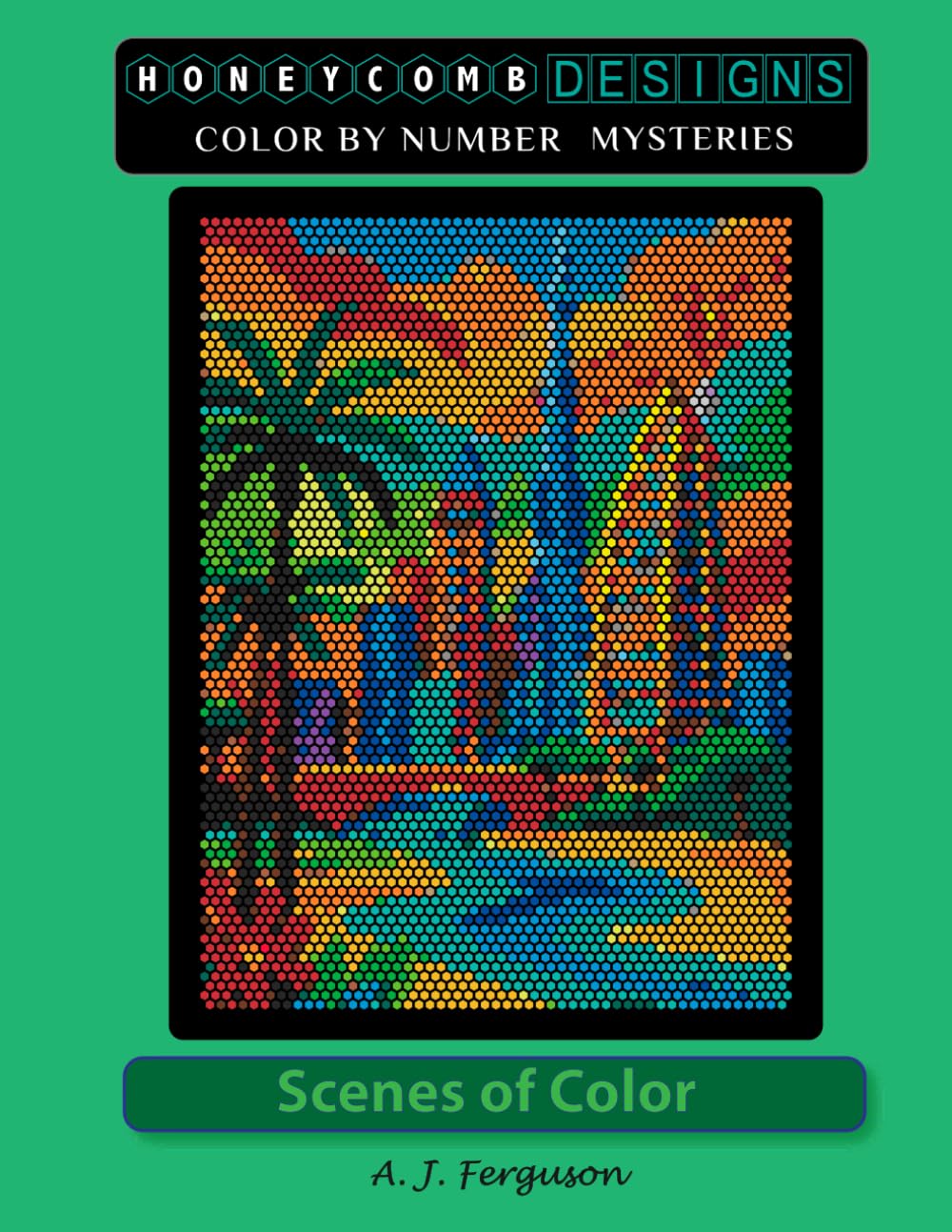 Scenes of Color - Color by Number book - Premium paper
