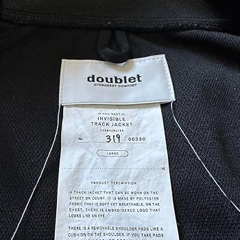 Amazon | ノーブランド品 doublet23ssセットアップトラック