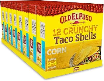 Crunchy Taco Shells 5.5 oz Pack of 8