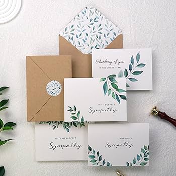 Amazon.com : Sympathy Cards, Sympathy Cards with Envelopes