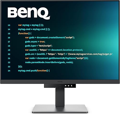 BenQ RD280U 28.2” 4K 3840x2560 3:2 Programming Monitor, Eye-Care, Nano Matte Panel, Coding Modes, MoonHalo Backlight, 90W USB-C, KVM, VESA Mount, Developer Monitor