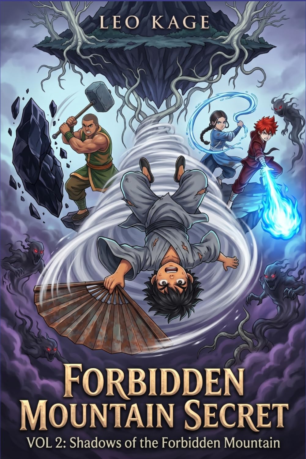 Forbidden Mountain Secret: VOL 2: Shadows of the Forbidden Mountain . A Thrilling Elemental Magic and Ninja Survival Adventure for Kids 9-13