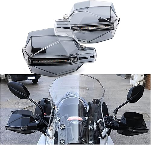 Miniatura 4 de Motorcycle HandGuard Proguard System Guard Protector with Signal Light for Yamaha TDM 850 Mt125 Mt03 Mt01 Mt 125 03 01 Xt660 (Color  with Turn